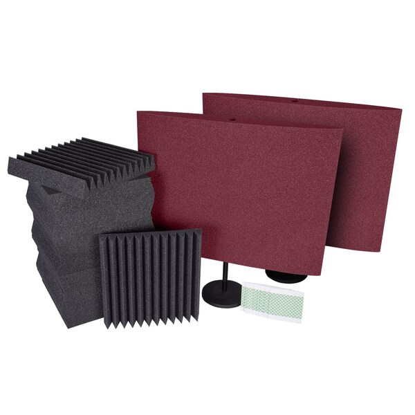 Auralex Acoustics Podcast Plus Starter Kit, 18PK - PODCAST PLUS STARTER KIT