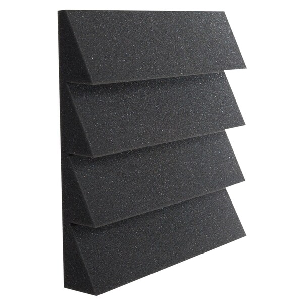 Auralex Acoustics 2 in. DST-114 Charcoal, 24PK - 2" DST-114 CHARCOAL