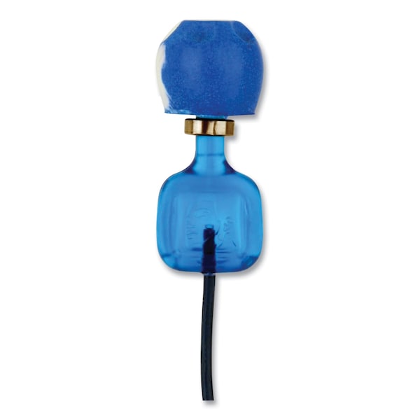 Honeywell Howard Leight TrustFit Trak Detectable Reusable Corded Foam Earplugs, One Size Fits Most, 29 dB NRR, Blue, 1000PK - TFTPOD30