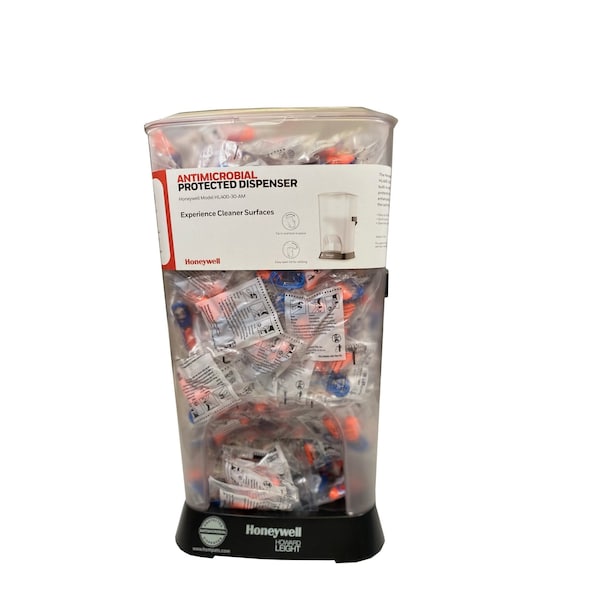 Honeywell Howard Leight Earplug Dispenser Antimicrobial, PK 400 - HL400-XTR-30-AM