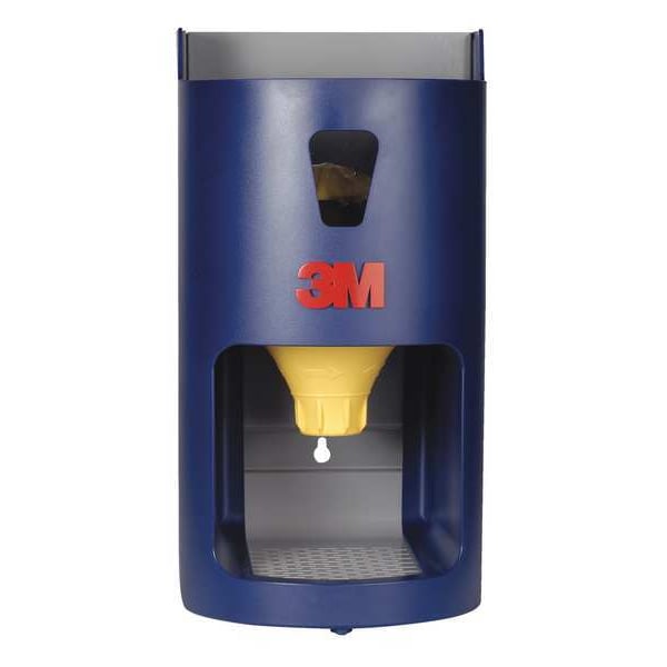 3M Reusable Ear Plugs with Dispenser, Table Top, Wall Mount, Capacity: 400 to 500 Pairs - 391-0000