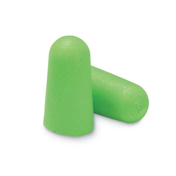 Moldex Pura-Fit Disposable Corded Ear Plugs, Bullet Shape, NRR 33 dB, M, Green, 100 Pairs - 6900