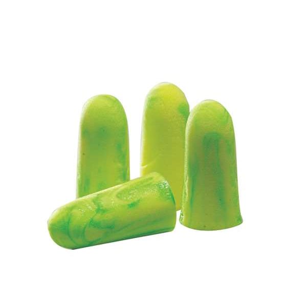 Moldex Goin' Green(R) Disposable Foam Ear Plugs, Bullet Shape, 33 dB, Green, 200 PK - 6620