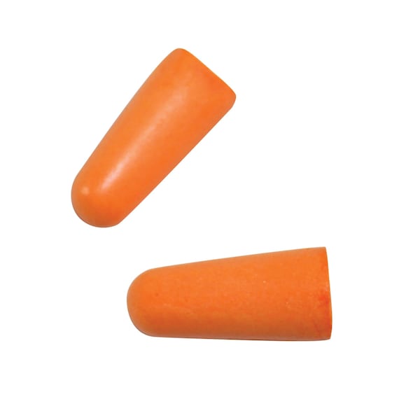 Proguard Disposable Foam Ear Plugs, Tapered Shape, 32 dB, Orange, 200 PK - 7310-90-LA003