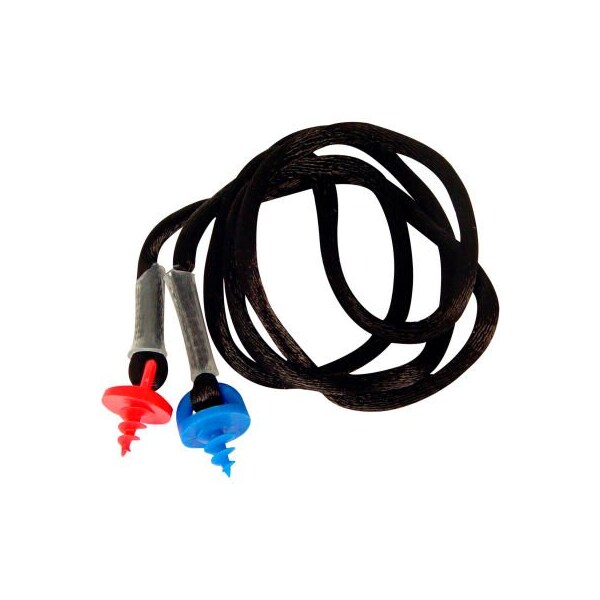 Radians Radians Custom Molded Earplug, Black Neckcord w/Screws, Each - CEPNC-B