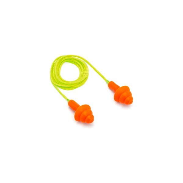 Pyramex Corded Reusable Earplugs in Plastic Carrying Case - Pkg Qty 30 - RP3001PC