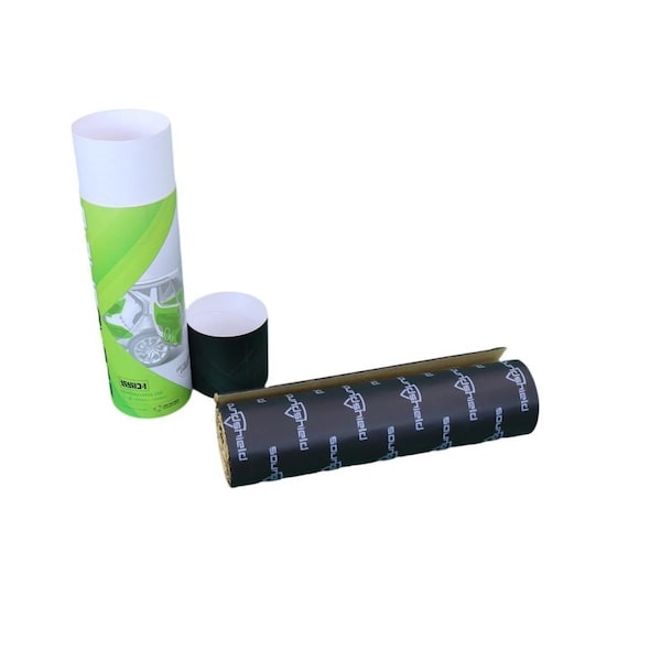Soundshield 11 Sq Feet 3 MM Closed Cell Acoustic Foam 1.5 MM Butyl Rubber w/Aluminum Foil Core Sound Deadening - SSD-1