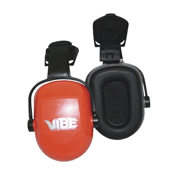 Jackson Safety Hard Hat Mounted Ear Muffs, 22 dB, H70 Vibe, Orange - 20776