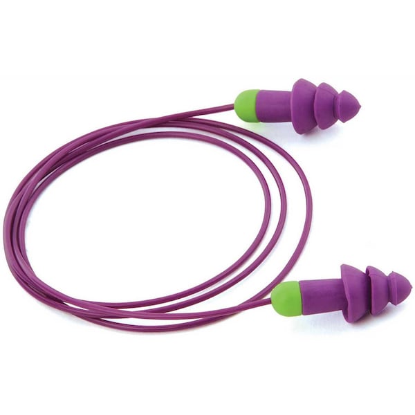 Moldex 6405 Rockets Reusable Corded Earplugs, 50PK - 6405****