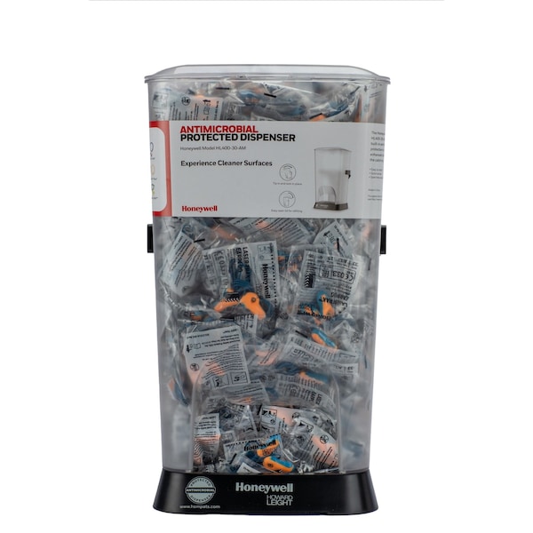 Honeywell Howard Leight Earplug Dispenser Antimicrobial, PK 400 - HL400-LT-30-AM