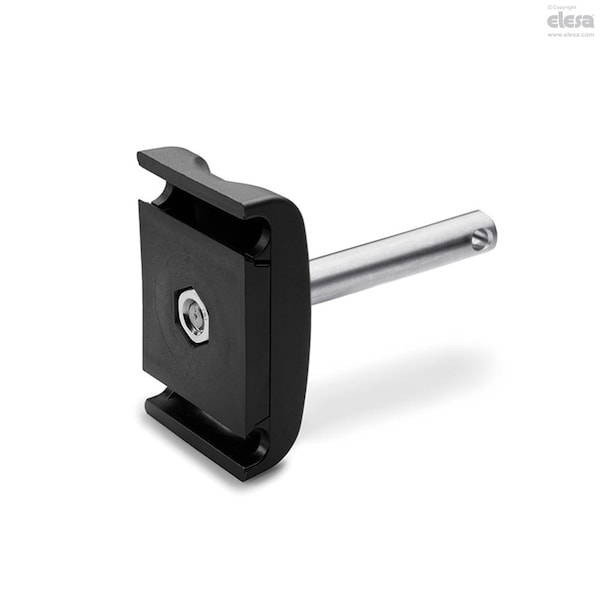 Elesa For round guides, with pin and nut, MPG-2C-P14 - MPG-2C-P