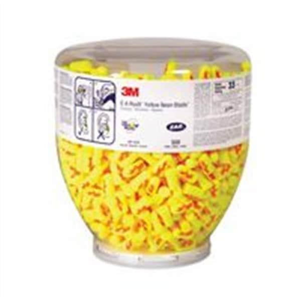 Ear Ear 247-391-1010 E-A-RsoFront Yellow Neon Blasts One Touch Dispenser Refill 391-1010; Regular Size 2000 Pr-Case - 247-391-1010
