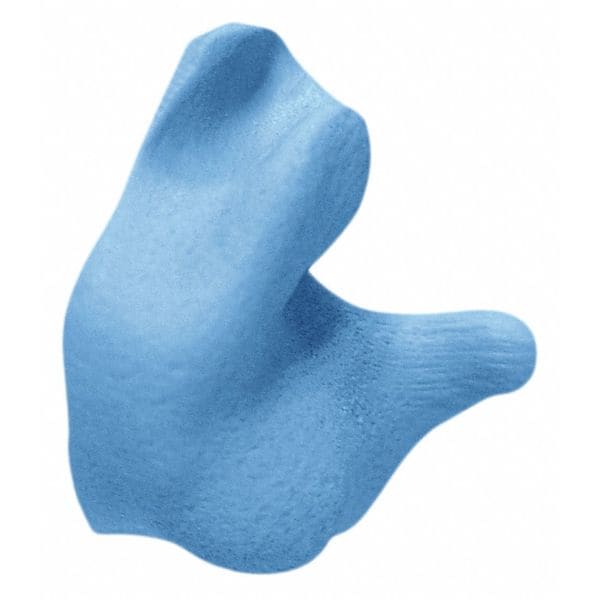 Radians Custom Fit Reusable Silicone Molded Ear Plugs, Custom Fit Shape, 26 dB, Blue - CEP002-B