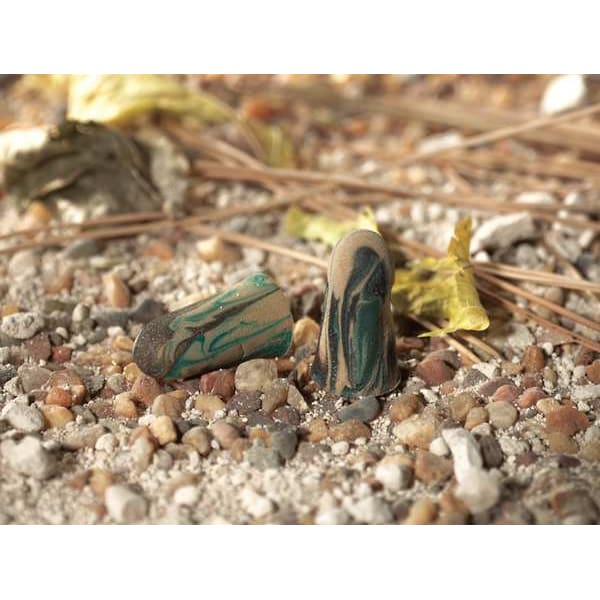 Moldex Camo Plugs(R) Disposable Foam Ear Plugs, Bullet Shape, 33 dB, Camouflage, 100 PK - 6609
