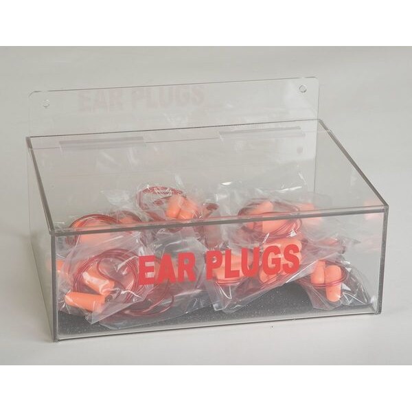 Zoro Select Reusable Ear Plugs with Dispenser, Wall Mount, Capacity: 100 Pairs - 3TCN6