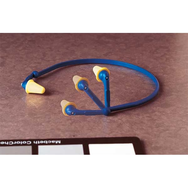 3M E-A-Rflex Reusable Foam Ear Plugs, Pod Shape, 25 dB, Yellow - 350-1001