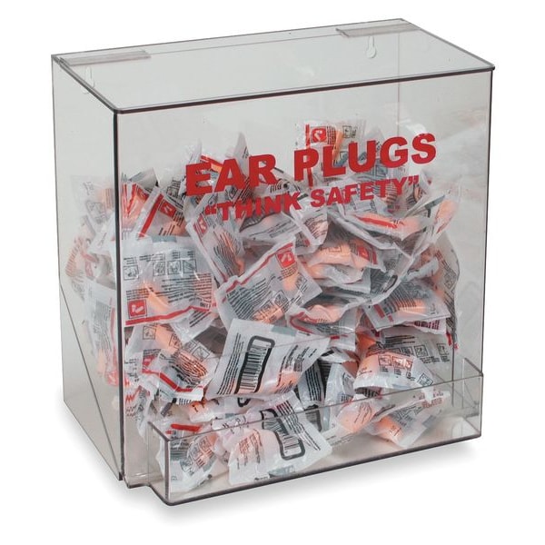 Zoro Select Reusable Ear Plugs with Dispenser, Table Top, Wall Mount, Capacity: 200 Pairs - 4GMT1