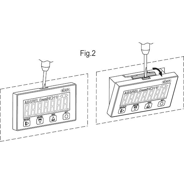 Elesa Magnetic measuring system, MPI-R10-IP54 - MPI-R10