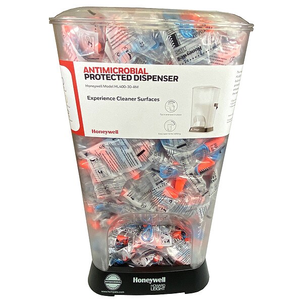 Honeywell Howard Leight Earplug Dispenser Antimicrobial, PK 400 - HL400-MXM-30-AM