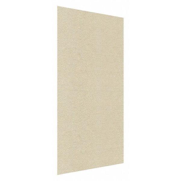 Auralex Acoustics Acoustic Panel, 1.05 NRC, Fiberglass Core, 24 in W, 4 ft L, 2 in Thick, Sandstone - M224SST