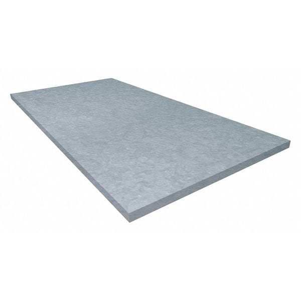 Auralex Acoustics Acoustic Panel, 0.8 NRC, SonoFiber, 24 in W, 4 ft L, 1 in Thick, Light Gray, 14 PK - SFIBER124_GRY