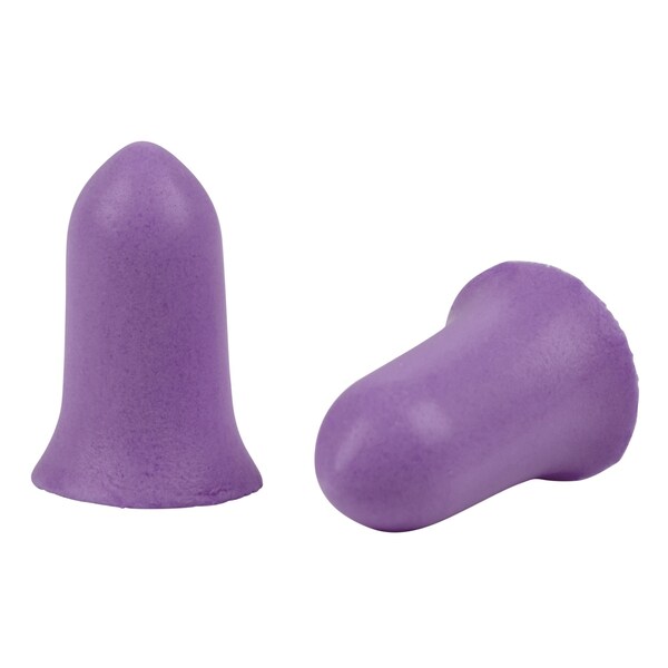 Ultrx Small Tapered Foam Ear Plugs, Purple, 30PK - 4134