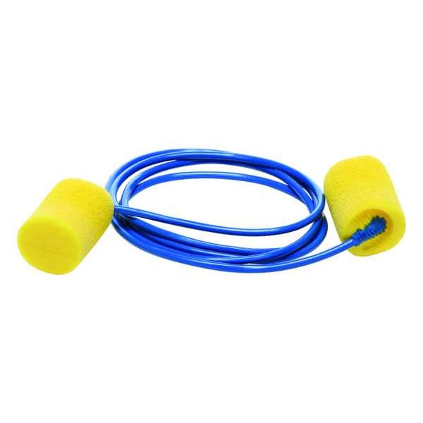 3M E-A-R Classic Disposable Foam Ear Plugs, Flanged Shape, 29 dB, Yellow, 500 PK - 311-1081