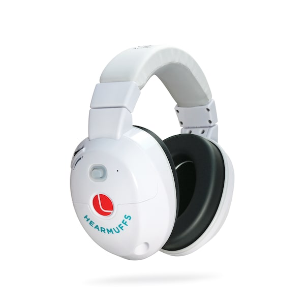 Lucid Audio Kid's muff active white- HearMuff Trio - LA-KIDS-AM-WH