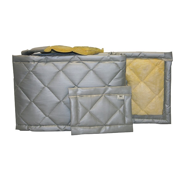 Sound Seal Acoustic Partition, 0.75 NRC, Fiberglass, 4 ft W, 25 ft L, 1 in Thick, Gray - 110R
