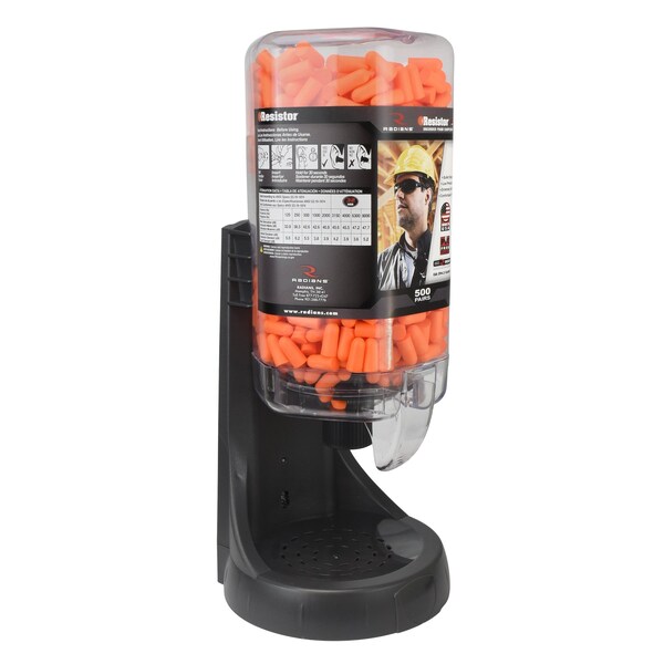 Radians Ear Plugs Refillable Disp w/Resistor Plugs-500Pr - FPD-500L70