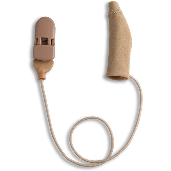 Ear Gear 1.25-2 in. Original Corded Mono Hearing Aids, Beige - EG-OGMONO-TN