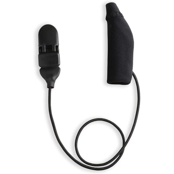 Ear Gear 1.25-2 in. Original Corded Mono Hearing Aids, Black - EG-OGMONO-BK