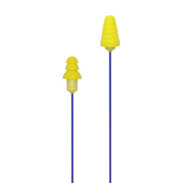 Plugfones Plugfones Guardian Plus 29 dB Nylon/Silicone/Soft Foam 3.5 MM Jack Earplugs/Earphones w/Mic Yellow 1 - PGP-UY