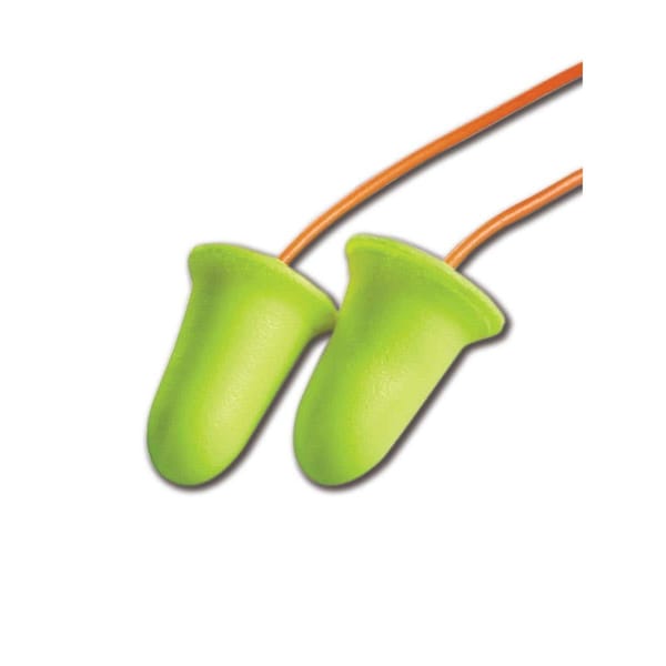 3M E-A-R 3M™ 312-1260 E-A-R E-A-Rsoft Fx Corded Disposable Earplugs, 200 Pairs,  - 10080529120851