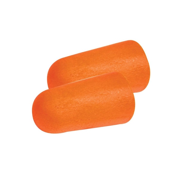 Perform Tool Earplugs One Size Fits All; 30 Decibels; Orange; Foam; With Storage Case; 50 Piece - W1501