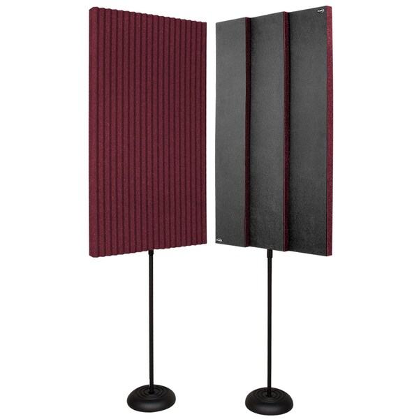 Auralex Acoustics ProMAX v2 Burgundy, 2PK - PROMAX V2 BURGUNDY