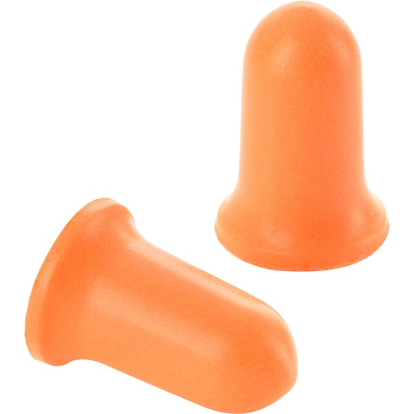 Global Industrial Bell Earplugs, Contour, Uncorded, NRR 32 dB, 200PK - 708377