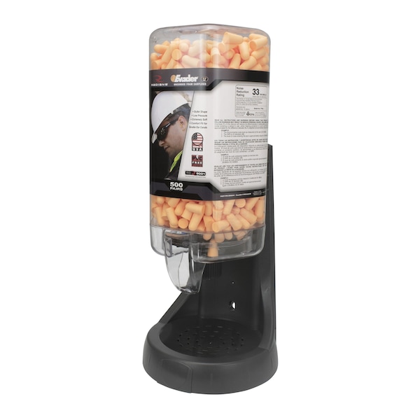 Radians Ear Plugs Refillable Disp w/Evader Plugs-500Pr - FPD-500L94