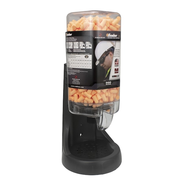 Radians Ear Plugs Refillable Disp w/Evader Plugs-500Pr - FPD-500L94