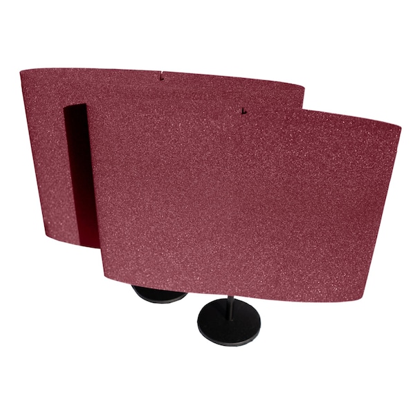 Auralex Acoustics DeskMAX Home Office Burgundy, 2PK - DESKMAX™ HOME OFFICE BURGUNDY