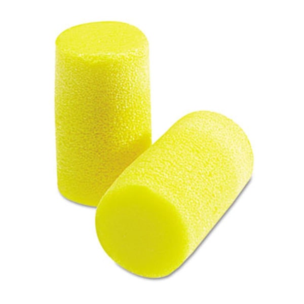 20/20 Vision Classic Grande Ear Plugs in Pillow Paks  PVC Foam  Yellow, 200PK - 2040147