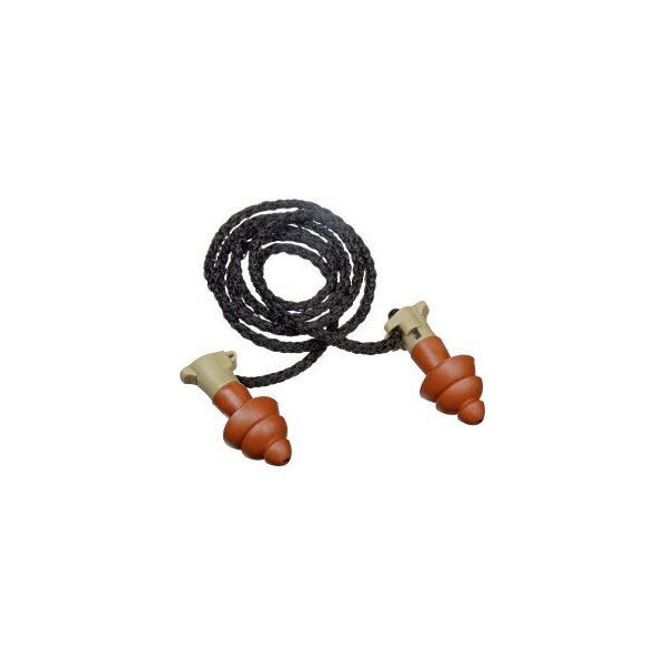 Moldex Moldex 6499 BattlePlugs Impulse Protection Reusable Earplugs, Corded, Large, NRR 12dB/24dB - 6499