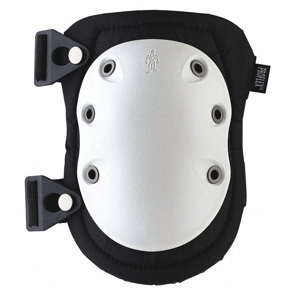 Ergodyne Textured Cap Knee Pad, Buckle, Wht Cap, PR - 315