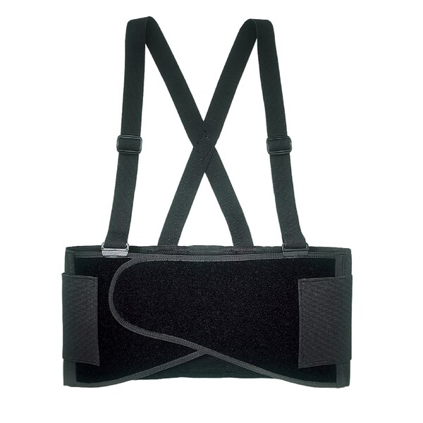 Custom Leathercraft CLC 28 in to 32 in. Elastic Back Support Belt Black S 1 pc - 5000S