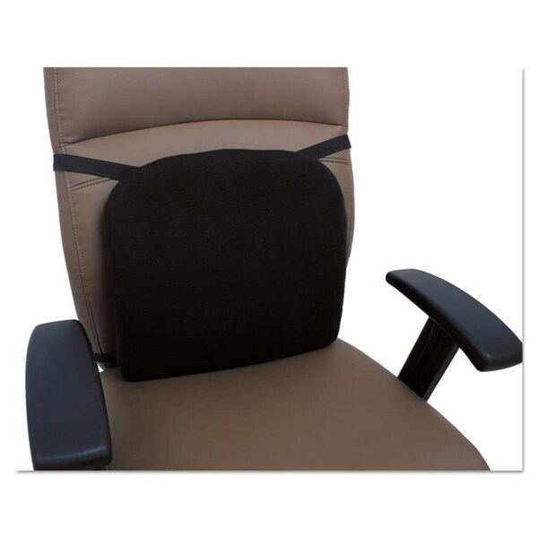 Fine-Line AL  Cooling Gel Memory Foam Backrest - Black - FI2957184