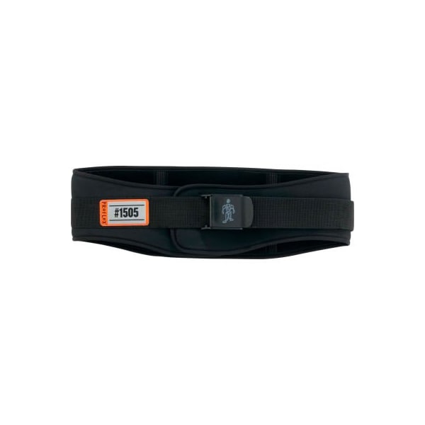 Ergodyne ProFlex 1505 Low-Profile Weight Lifters Back Support, Black, M - 11492