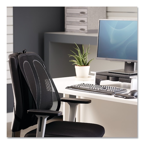 Fellowes Office Suites Mesh Back Support, 17.3 x 5.56 x 20.18, Black - 9191301