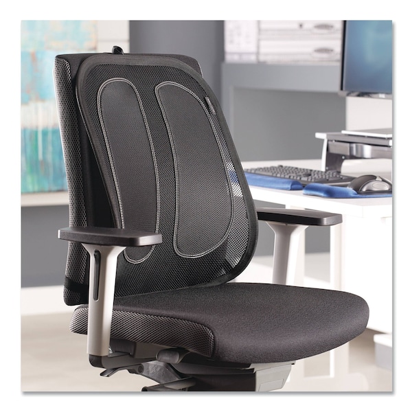 Fellowes Office Suites Mesh Back Support, 17.3 x 5.56 x 20.18, Black - 9191301