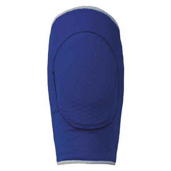 Impacto Knee Pad, Non-marring, Plastic Pad, Fabric Cap, pull On Closure, 1 Straps, Blue, White, Universal - ER800