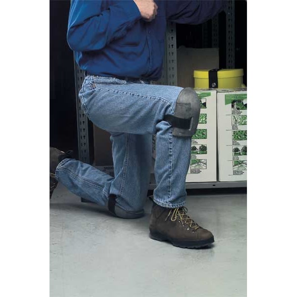 Allegro Industries Knee Pad, Soft, Foam Pad, Foam Cap, Hook-and-Loop Closure, 1 Straps, Blue, Universal - 7100